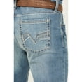thumbnail image 4 of Cody James Men's Bandera Wash Wyatt Slim Bootcut Stretch Denim Jeans - CJHO23J29 35W x 36L  US, 4 of 4
