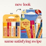 Burts Bees Back to College Moisturizing Lip Balm Variety Pack, Multi-Flavor, 4 Pack