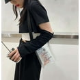 thumbnail image 3 of YOUI-GIFTS Clear Crossbody Bag Transparent Cell Phone Purse Small PVC Shoulder Bag Jelly Handbag with Adjustable Strap, 3 of 3