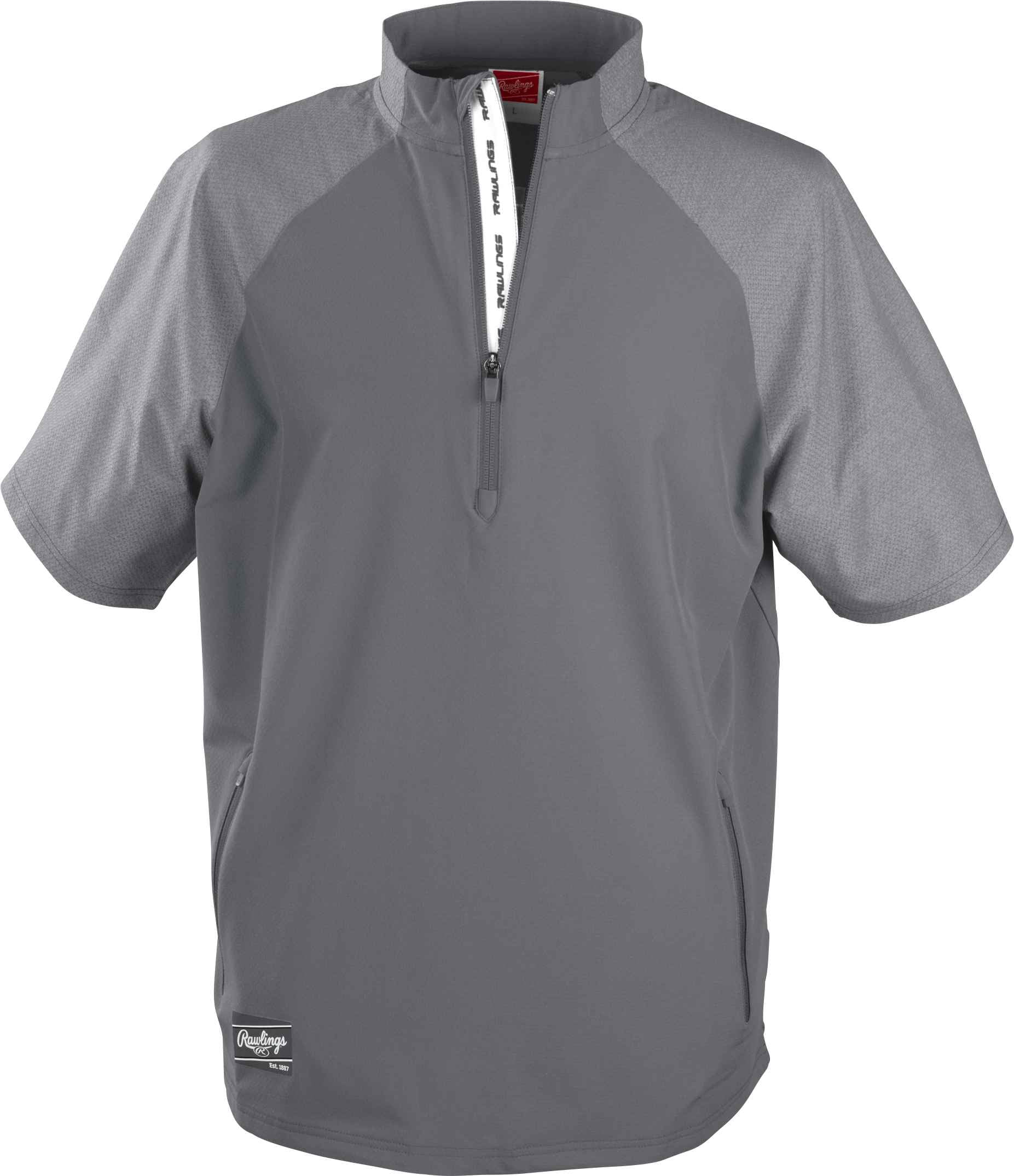 Rawlings Adult ColorSync Short Sleeve Cage Jacket | Cardinal | LRG