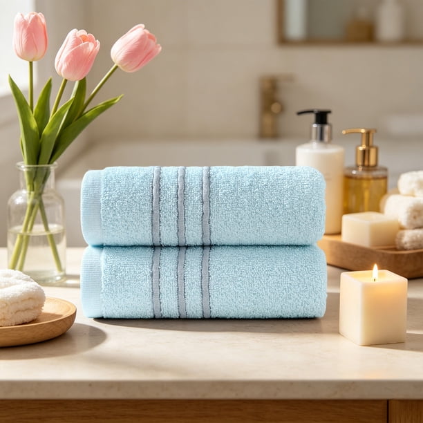 Toalla suave y absorbente de terciopelo para el baño de residencias estudiantiles | Toalla facial de secado rápido para uso diario
