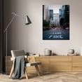 thumbnail image 3 of Erin Berzel 28x40 Gallery Wrapped Canvas Wall Art Titled - Manhattan Fire Lane, 3 of 4