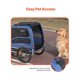 thumbnail image 5 of Remolque para bicicleta para perros VEVOR soporta un marco plegable de 45 kg, azul/negro, 5 of 9