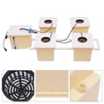 thumbnail image 5 of Indoor Aeroponic Plant Site Hydroponic System Grow Kit 11L 5 Round Bucket Grow, 5 of 22
