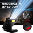 thumbnail image 2 of Linterna frontal LED con clip, iluminación impermeable para exteriores, ciclismo, pesca nocturna, linterna frontal, k175, 2 of 5