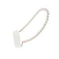 thumbnail image 5 of Unique Bargains 1 Set Portable Faux Pearl Chain Water Cup Handle White Silicone, 5 of 5