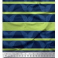 thumbnail image 1 of Soimoi polyester Crepe Fabric Stripe & Paisley Fabric Prints By Yard 42 Inch Wide, 1 of 3