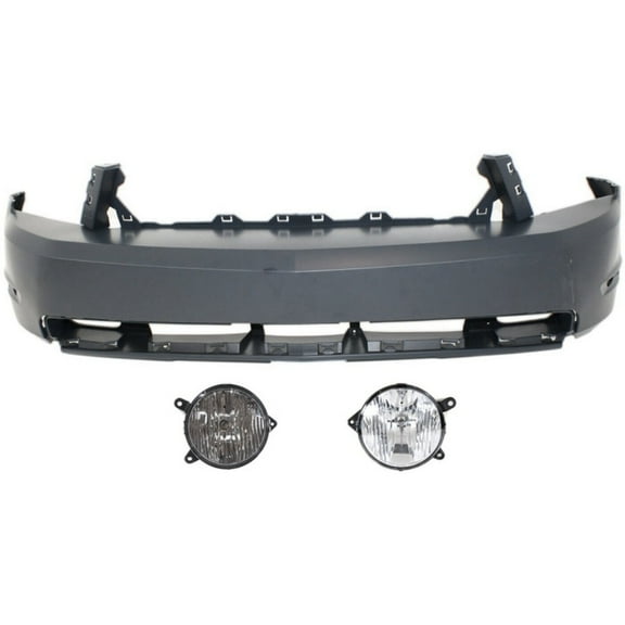 Geelife For Ford 2010-2012 Mustang GT Set of 3 Bumper Covers Fascias Front