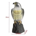 thumbnail image 3 of HLONK Répulsif d'Oiseaux Réaliste pour Jardins Leurre Répulsif pour Pigeons pour Espaces Extérieurs Effaroucheur d'Oiseaux pour Mouettes et Pigeons Résistant aux Intempéries pour Protéger les Jardins, 3 of 3