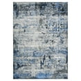 thumbnail image 2 of Geetinfly 2*6FT Area Rugs 1150Gsm 100% Polyester Rug 350Gsm Velvet Weight Pearl Velvet Washed Back Folding Printed Carpet Xm-Abstract-Emotional Blue tint, 2 of 8