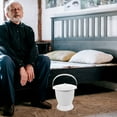 thumbnail image 3 of Dosaele Household Spittoon Toilet Portable Toilet Plastic Pot Plastic Chamber Pot Handheld Small Spittoon, 3 of 6