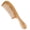 Green Sandalwood Wide Tooth, variant on General Handmade 100% Natural Green Sandalwood Hair Combs - Anti-Static Sandalwood Scent Natural Hair Detangler Wooden Comb (Wide Tooth),1 Count (Pack of 1)