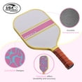 thumbnail image 4 of Pickle O'Joe Lightweight Fiberglass Pickleball Paddle USAPA Approved, Floral, 4 of 9