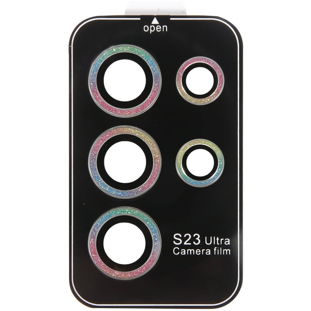 MasteelfCA Protecteur d'Objectif d'Appareil Photo en Verre Trempé, Couverture de Protection pour Objectif d'Appareil Photo Compatible avec Galaxy S23 Ultra