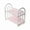 Pink, variant on 2-Tier Plastic Storage Shelf Organizer Rack for Kitchen Bathroom Countertop, Space Saving Shelving Unit