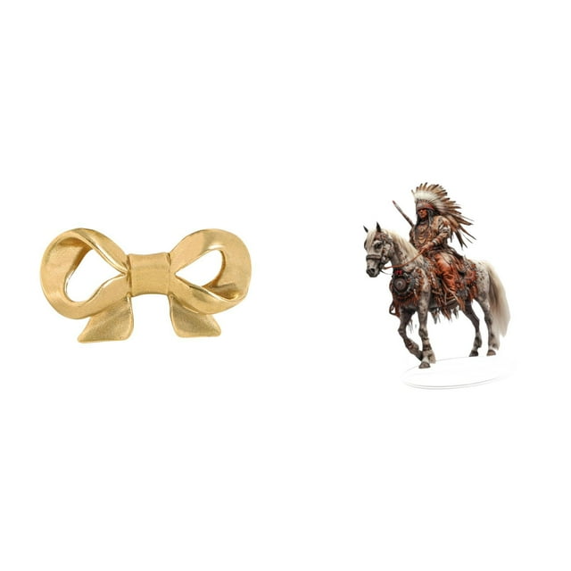 Tirador de latón con forma de lazo para muebles, tirador para cajones, tirador para puertas de armario, adorno acrílico de caballero, pieza decorativa