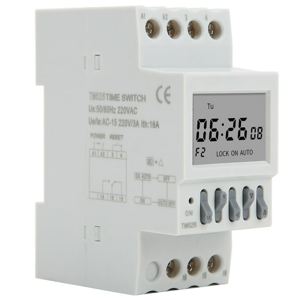 Time Clock Switch,TM626 Power Switch Timer Timer Relay Power Switch