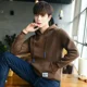 thumbnail image 2 of Sudadera para hombre sin logotipo, ropa negra para hombre, sudaderas con capucha, moda Harajuku, elegante, ofertas de precios bajos, estilo coreano, emo S, 2 of 5