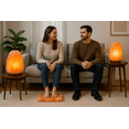 thumbnail image 2 of 50-60 lbs Himalayan Salt Lamp with On/Off Cord – Black Tai Salt Co., 2 of 12