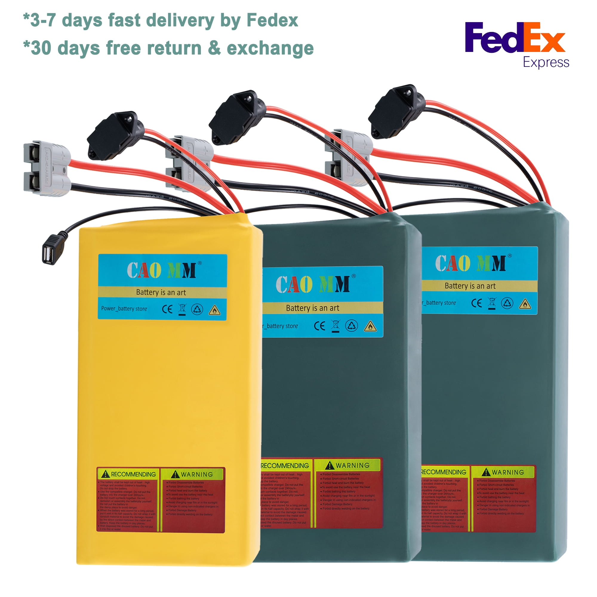 52V Ebike Battery 2000W 52V 20AH Lithium Battery with 5A Charger