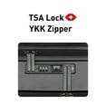 thumbnail image 7 of Front Open Carry On Luggage Laptop Compartment 100%PC TSA Lock Spinner Wheels 20" Lightweight Hardside Suitcase, 7 of 7