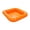 Orange, variant on Blue Inflatable Buoyancy Ice Bar Summer Swimming Pool Water Entertainment Fruit Beverage Tray Cup Holder