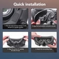 thumbnail image 3 of Drone Face Cushion Cover, Drone Eye Pad Easy Installation Comfortable Sponge  for AVATA Goggles 2, 3 of 7