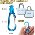 thumbnail image 5 of Key Holder for Bogg Bag, Accessories for Bogg Bags Original X Large, Insert Charm Carabiner Keychain for Beach Bag, 5 of 8