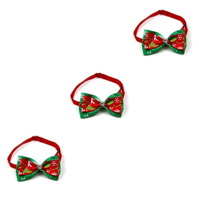 Greeniant Collares para mascotas Corbata para perros Corbata para perros de Navidad Festival Ornamental Accesorios para mascotas de moda Type1 NO1