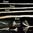 thumbnail image 2 of Cat Sisal Rope White Sisal Rope for Cat Scratching Post Tree Tower Replacement Repair and Replace, DIY Hemp Twine Rope for Kittens Shelves Furniture Window Bed Perch House Climbing, 2 of 7