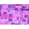 thumbnail image 1 of Ahgly Company Indoor Rectangle Patchwork Purple Transitional Area Rugs, 7' x 10', 1 of 4