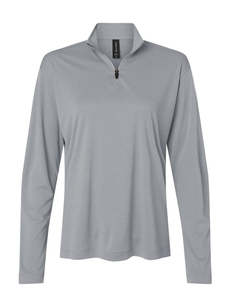 AllPro 41870L Pro-Lock Women's Performance Quarter-Zip Pullover