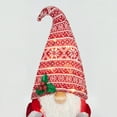 thumbnail image 5 of Everstar 22" UL PLUSH GNOME WITH RED HAT SCULPTURE, Red, 5 of 5