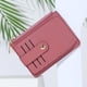 thumbnail image 1 of Cartera para tarjetas con cadena Duo Carat, bolso para identificación, billetera de PU, billetera de color caramelo, 1 of 6
