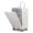 White, variant on Front Open Carry On Luggage Laptop Compartment 100%PC TSA Lock Spinner Wheels 20" Lightweight Hardside Suitcase