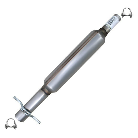 Stainless Steel Resonator Exhaust Pipe fits: 2008-2012 Chevrolet Malibu 2.4L - Direct fit