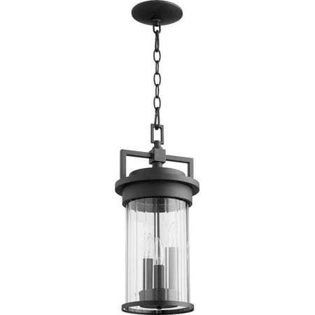 

3 Light Outdoor Hanging Lantern in Soft Contemporary Style 8 inches Wide By 18.25 inches High Bailey Street Home 183-Bel-3331802