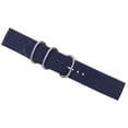 thumbnail image 2 of MasteelfCA 20mm Watch Strap Webbing Durable 2-Joint Nylon Watch Band Wristband for Watch Replacement (Navy Blue), 2 of 7