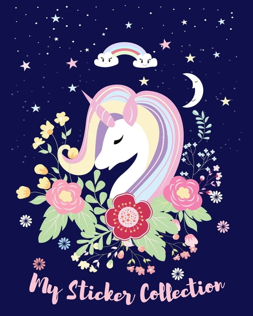my sticker collection kawaii unicorn floral decor to put stickers