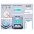 thumbnail image 5 of SONOFF SNZB 01P ZigBee Button Switch EWeLink Smart Home Scene Switch Work For ZBBridge Alexa Google Home IFTTT Voice Control, 5 of 5