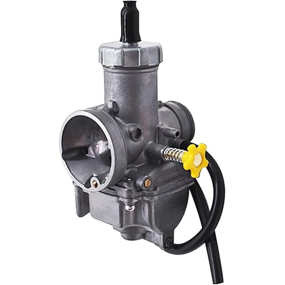 28mm PE28 Carburetor Replacement for Dirt Bike, Compatible with CR80 CR85 KX80 KX100 RM80 RM85, Smooth Throttle Response for Trail Riding and Off Road Use