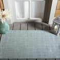 thumbnail image 2 of SAFAVIEH Courtyard Blazhe Chevron Indoor/Outdoor Area Rug, Aqua/Grey, 2'7" x 5', 2 of 16
