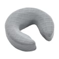 thumbnail image 1 of Voxware Face Down Pillow Prone Headrest U Shaped Cushion Ergonomic Sponge Material Compact Foldable Portable Suitable for Professional Therapists Home Bedrooms Beauty Salons Light Gray, 1 of 8