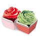 thumbnail image 5 of EeaseMX 100 moldes de papel para cupcakes, cuadrados, desechables, resistentes al calor, para postres, minicajas para tartas, suministros para fiestas (puntos rosas), 5 of 7