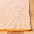 thumbnail image 5 of SAFAVIEH Montauk Bernadine Solid Braided Cotton Area Rug, Orange, 6' x 9', 5 of 8