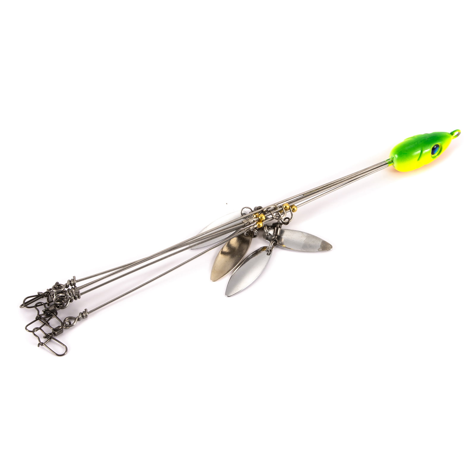 FOCARP Fishing Vault Fully Rigged 5 Arms Alabama Umbrella Rig Fishing  Ultralight W/Swim Bait Kit Junior Blade Multi-Lure Rig - AliExpress