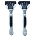 thumbnail image 1 of Rasoir Manuel pour Barbe Homme 6 Couches Rasoir en Acier Inoxydable Rasoir pour Barbe Rasoir pour Corps Visage Masculin, 1 of 9