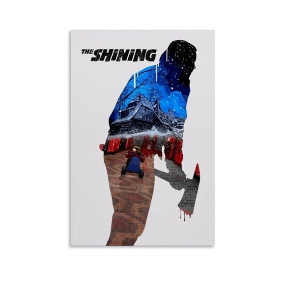 The Shining Movie Poster Wall Art Picture Painting Poster Canvas Print Posters Artworks Bedroom Living Room Decor