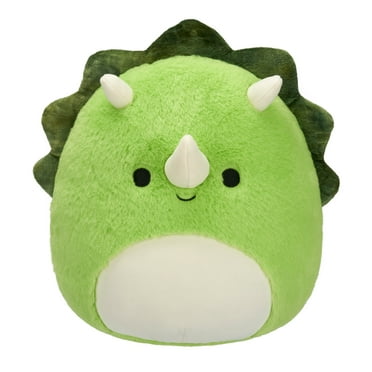 Squishmallows Plush 12 inch Triceratops Fuzzamallows - Childs Ultra Soft Stuffed Toy