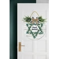 thumbnail image 3 of Eveokoki Pesach Passover - Hanging Porch Pesach Jewish Holiday Party Outdoor Decorations - Front Door Decor - 12x12Inches, 3 of 5